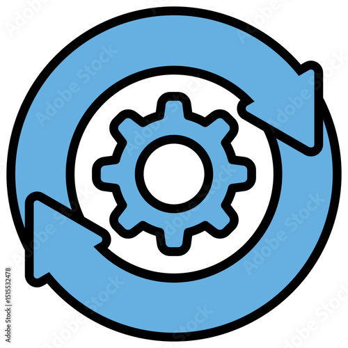Reform Blue Black Icon