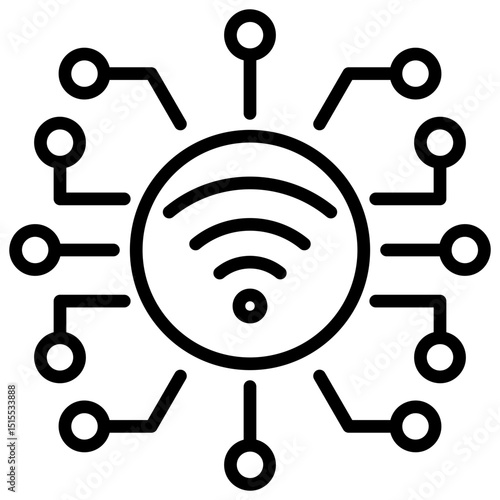 Technology Outline Icon