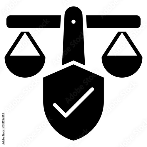 Ethics Glyph Icon
