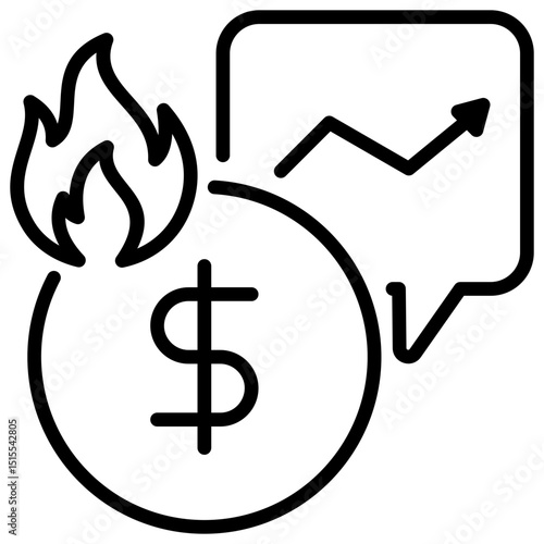 Inflation Outline Icon