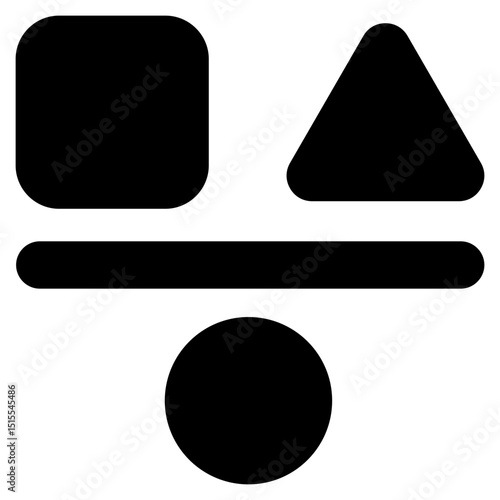 Balance Glyph Icon