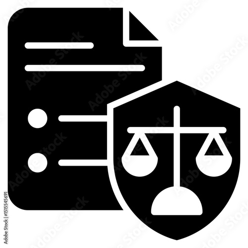 Regulation Glyph Icon
