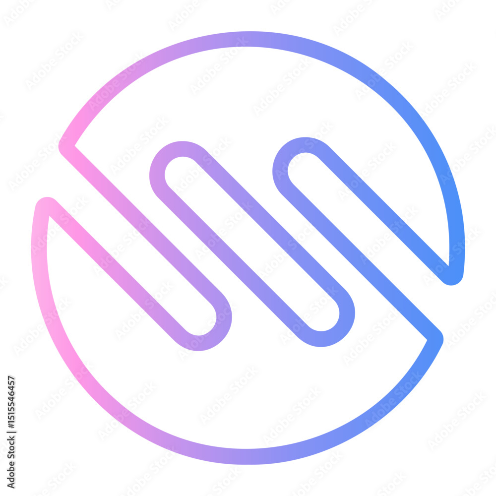 logo Line Gradient Icon logo Line Gradient Icon