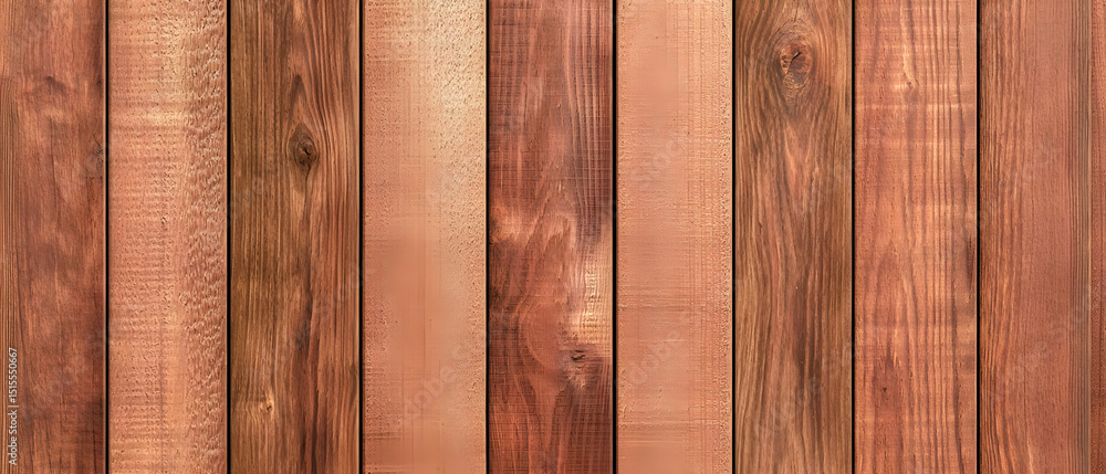 Obraz premium Vertical Wooden Planks Background