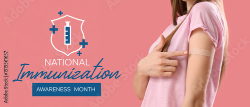 Young woman pointing at app...