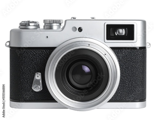 Vintage silver camera
