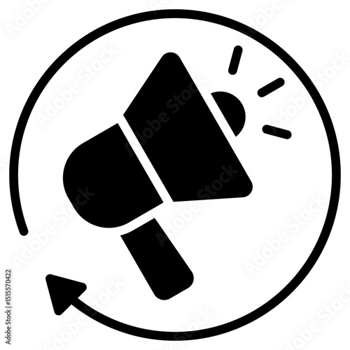 Remarketing Glyph Icon