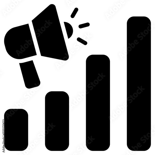 Marketing Glyph Icon