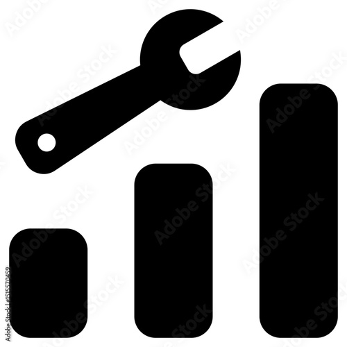 Optimization Glyph Icon