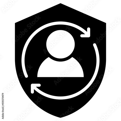 Retention Glyph Icon