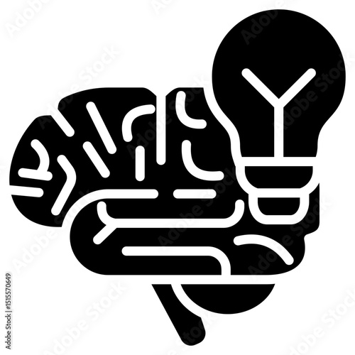 Intelligence Glyph Icon
