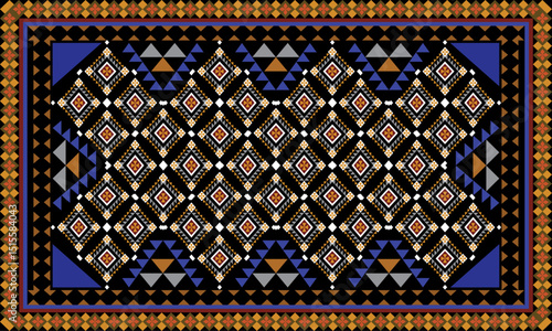mosaic tile mosaic for carpet, wallpaper, wrapping, clothing, cover.