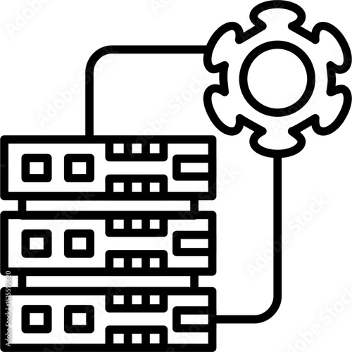 Data Ingestion Vector Icon