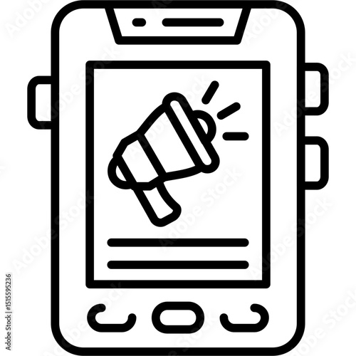 Digital Marketing Vector Icon