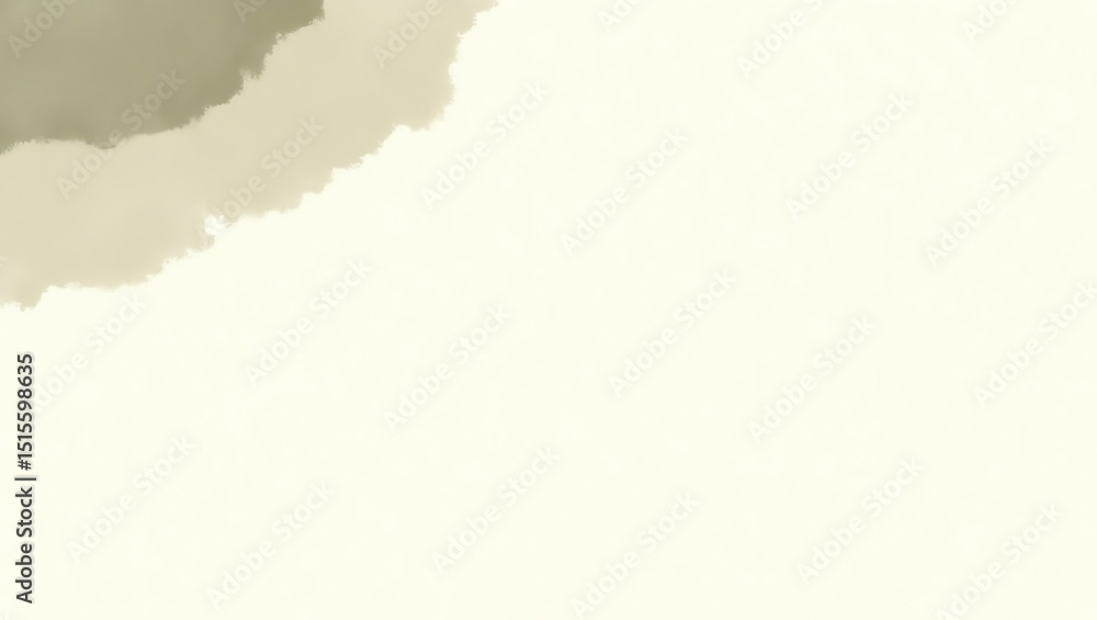 Obraz premium Abstract Beige and Brown Watercolor Wash for Background Design