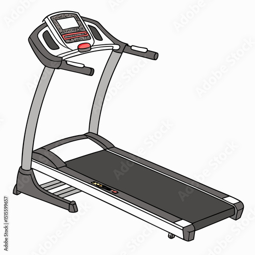 Modern home treadmill fitness exercise equipment