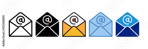 Envelope Icon Element For Design