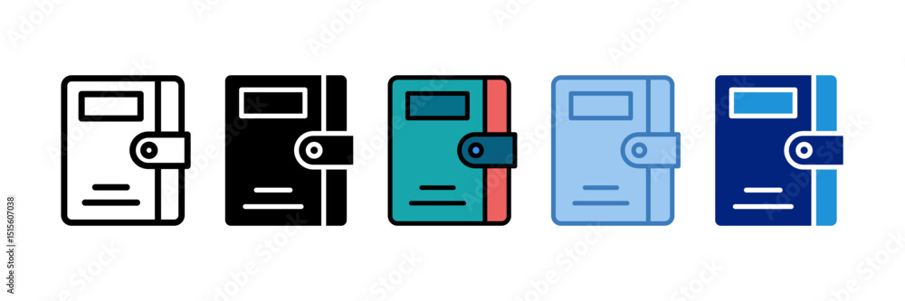 Obraz premium Agenda Icon Element For Design