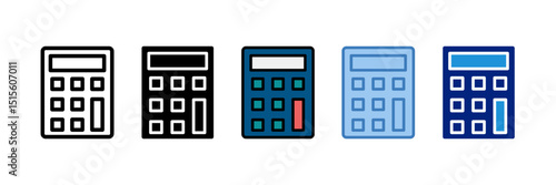 Calculator Icon Element For Design