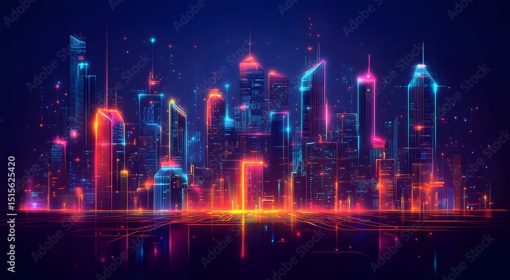 Brilliant urban background Brilliant urban background