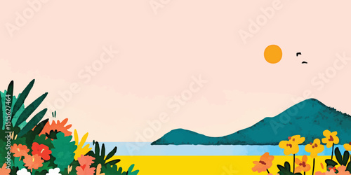 A vibrant illustration of a...