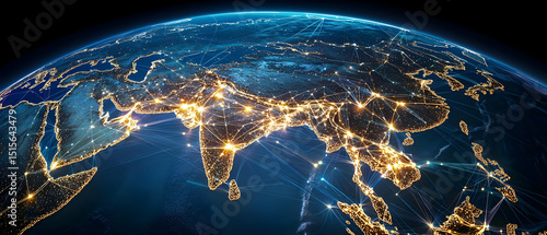 Global Nighttime Illumination Of Earth