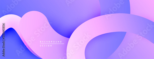 Abstract fluid shapes, pastel colors blend smoothly. Soft gradients create modern background design. Minimalist aesthetic, calming visual experience.