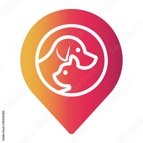 petshop Gradient icon