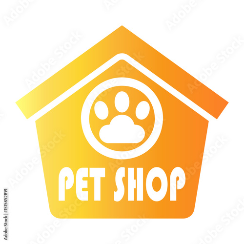 petshop Gradient icon