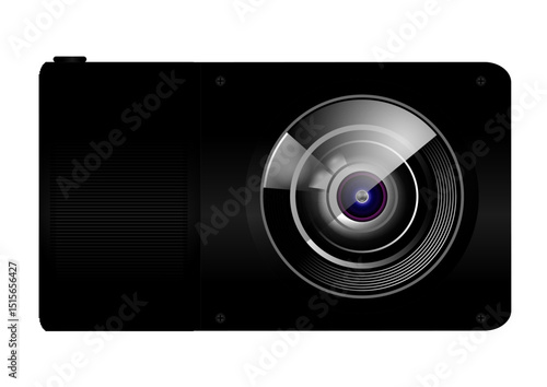 modern photo camera