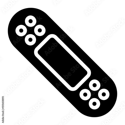 sticker Solid icon