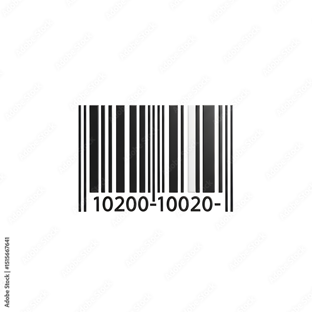 Barcode with Numbers Barcode with Numbers