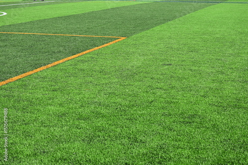 artificial green grass background for playground