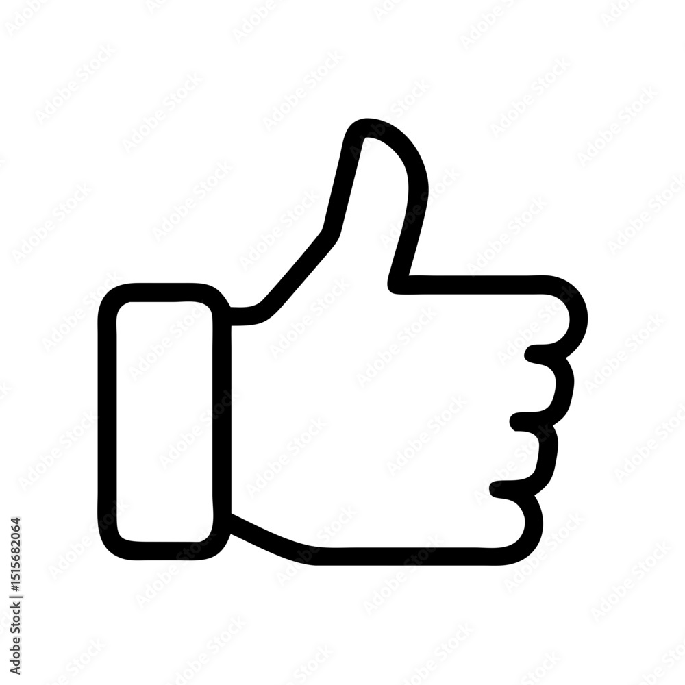 thumb up icon on black background thumb up icon on black background