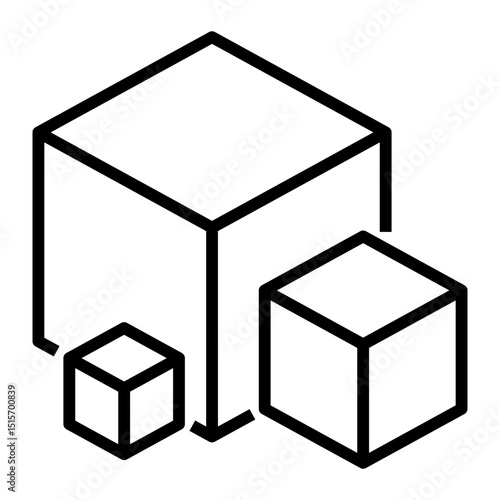 complexity Line Icon
