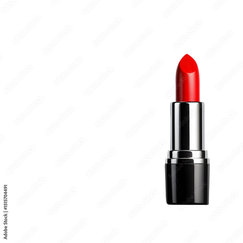 Red lipstick isolated on transparent background Red lipstick isolated on transparent background