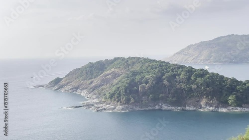 sea and mountains，Thailand Fairy Island