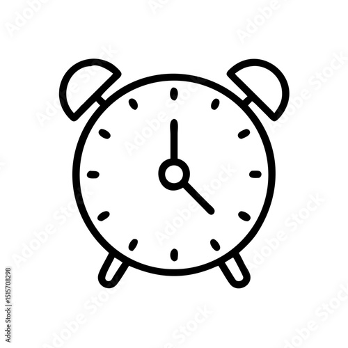 alarm clock icon  .svg