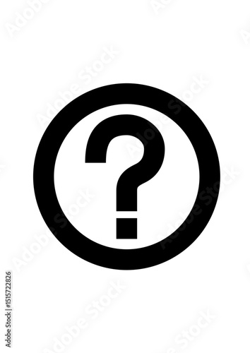 Question Mark in Circle Icon