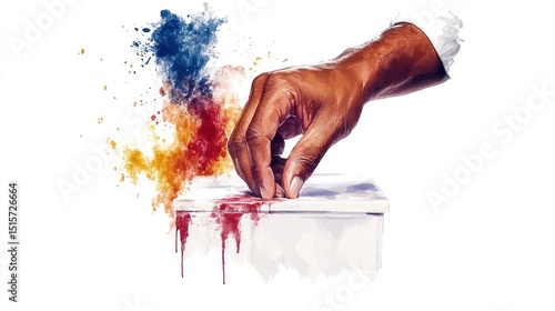 Election Manipulation: Puppet Master Controlling Votes