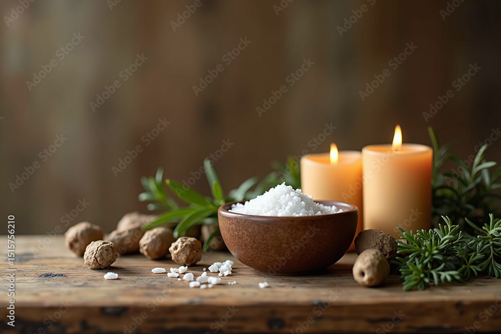 spa still life with candles spa still life with candles