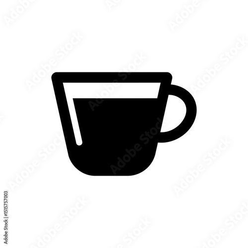 Espresso in Small Demitasse Cup - Close-Up of Rich Coffee