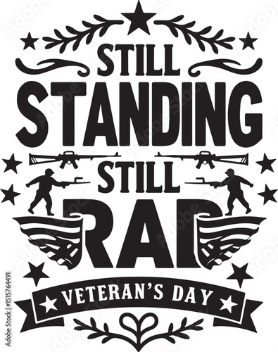 Still Standing Still Proud – Patriotic Veteran Design
Military Tribute Graphic – Still Free, Still Proud
American Soldier Pride – Freedom and Strength Poster