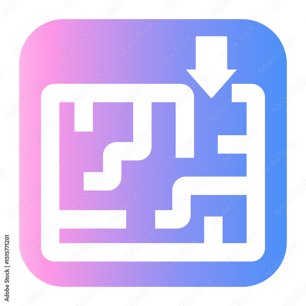 Obraz premium complexity Gradient icon