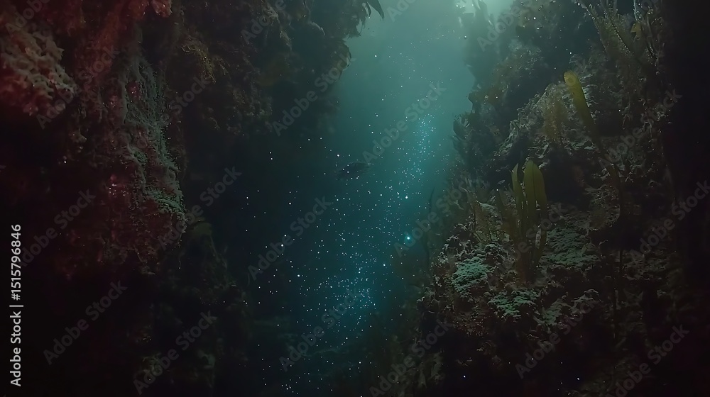 Softly glowing blue sparks floating gently in deep water, fantasy underwater ambiance created by drifting light particles and smooth luminescence Softly glowing blue sparks floating gently in deep water, fantasy underwater ambiance created by drifting light particles and smooth luminescence