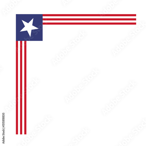 Happy Memorial Day USA Element