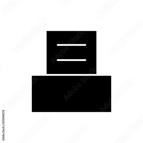 Archive folders icon symbol for apps and websites. Document vector icon. Archive storage icon.
