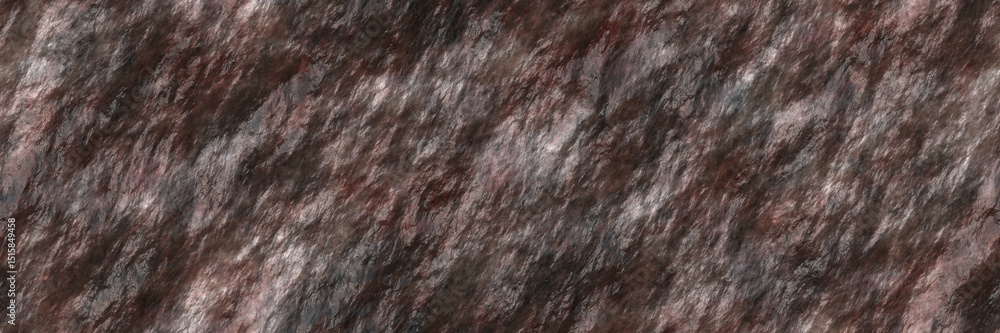 Fototapeta premium The wall is a texture of wet stone- 3d illustration