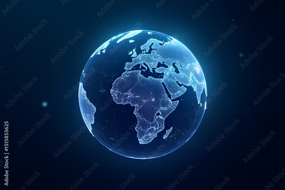 Fototapeta premium planet earth in space