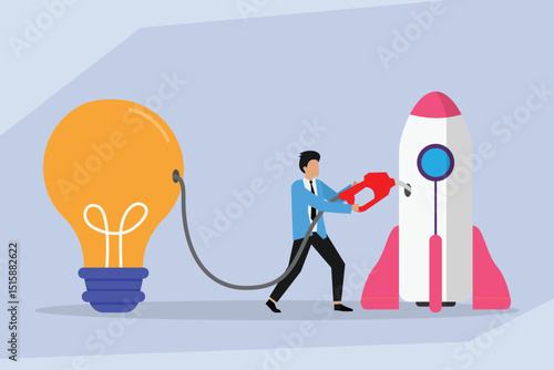 Fuelling a Rocket with an Idea